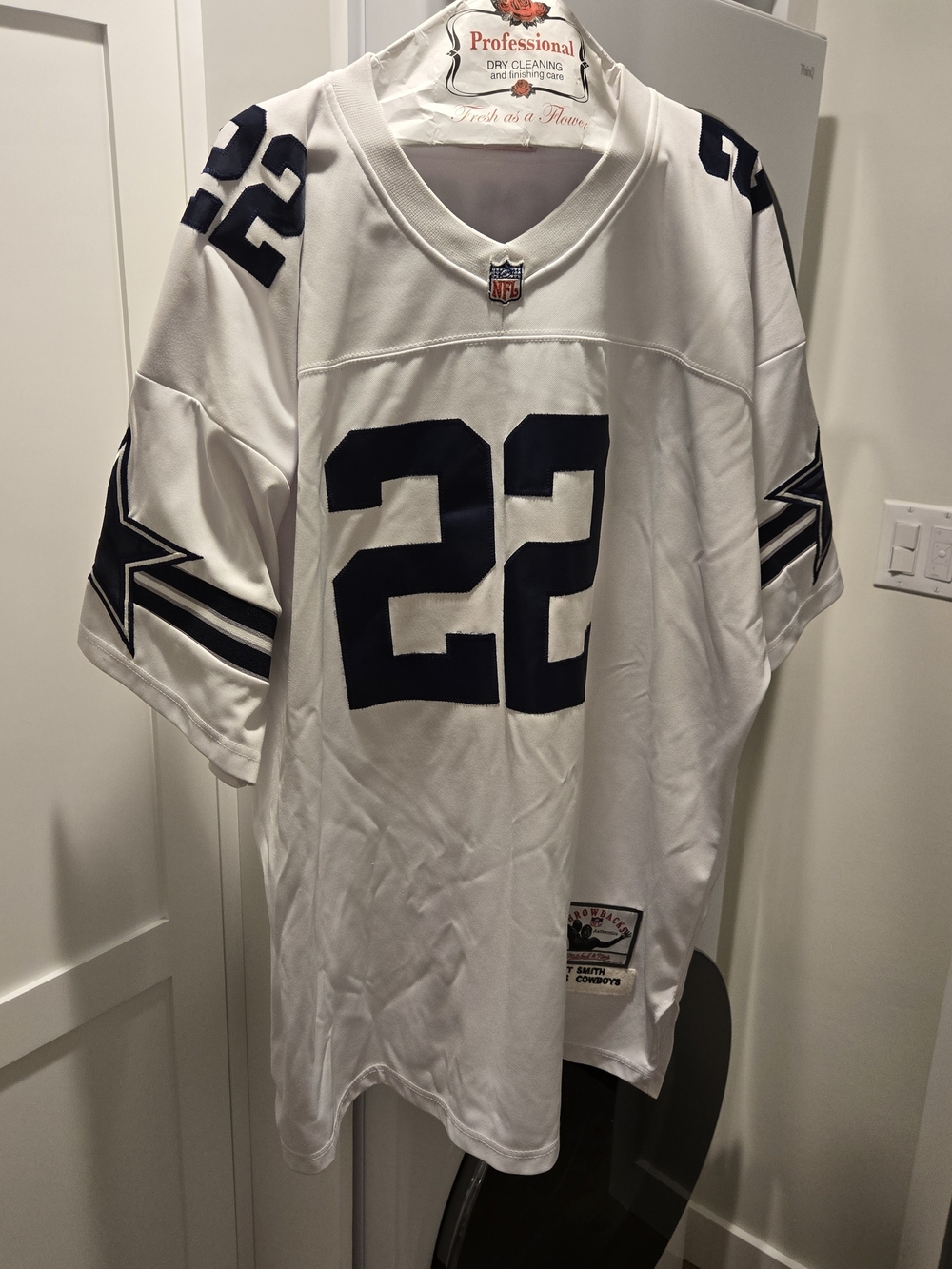 NFL Dallas Cowboys #22 White Football Jersey